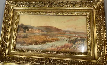 null 
William MATHISON (1825-1893)



Swamp Landscape




Watercolor signed lower...