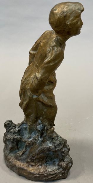null Charles KORSCHANN (1872-1943)

Jeune paysane 

Epreuve en bronze signée 

H...