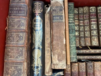 null 
Box of bound books from the 18th and 19th centuries
