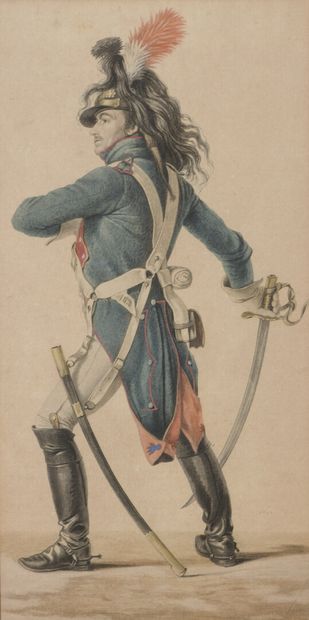 null "Portrait of uniforms"

Seven color engravings on paper.

Empire period. 

H...