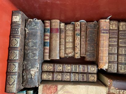 null 
Box of bound books from the 18th and 19th centuries
