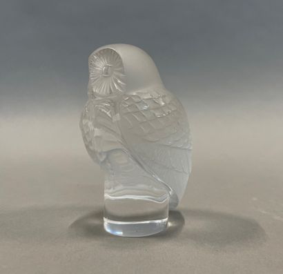 null LALIQUE France

Chouette en cristal 

Signée à la pointe. 

H : 9 cm