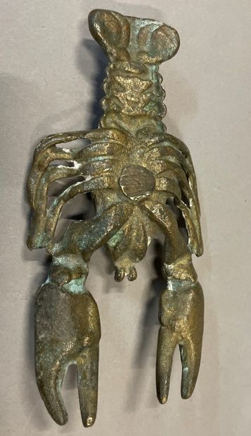 null Crayfish 

Proof in bronze with golden patina

L : 13 cm
