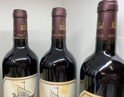 null 6 bouteilles :

- 3 Château BRANAIRE-DUCRU, Cru Classé en 1855, Saint-Julien...