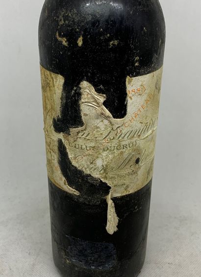 null 2 bottles: 

- 1 Château LA GRAVE TRIGANT DE BOISSET, Pomerol, no vintage, very...