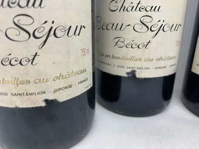 null 12 bottles : 

- 7 Château SOUTARD Grand Cru Classé, Saint Emilion Grand Cru...