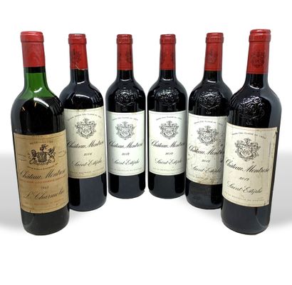 null 6 bottles of Château MONTROSE, 2nd Grand Cru Classé in 1855, Saint-Estèphe:...