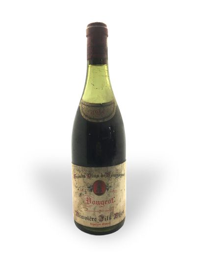 1 bouteille de VOUGEOT 1959 de Rouvière Père...