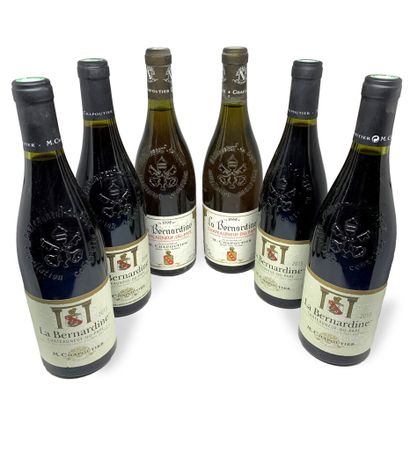 
12 bottles : 





- 6 CHÂTEAUNEUF-DU-PAPE...
