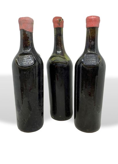  3 bouteilles de BEL AIR MARQUIS D'ALIGRE,...