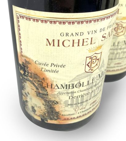 null 12 bottles : 

- 5 CHAMBOLLE-MUSIGNY Derrière le Four 2005 by Michel Saban,...