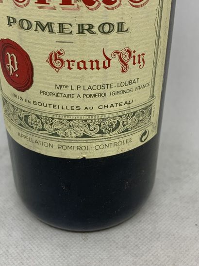  1 bottle of PETRUS Pomerol 1993, Grand Vin, Mme L.P. Lacoste-Loubat, label with...