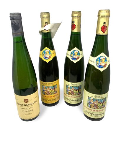 null 9 bottles : 

- 4 ALSACE Pinot Gris Sélection de Grains Nobles 1999 Maison Hugel,...