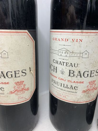 null 6 bouteilles de Château LYNCH-BAGES Grand Cru Classé Pauillac : 

- 4 de 1985,...