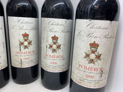 null 12 bottles: 

- 6 Château GAZIN Pomerol, 2 from 1988, 1 high shoulder, slightly...