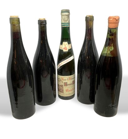9 bottles and 3 magnums, supposedly ANJOU...