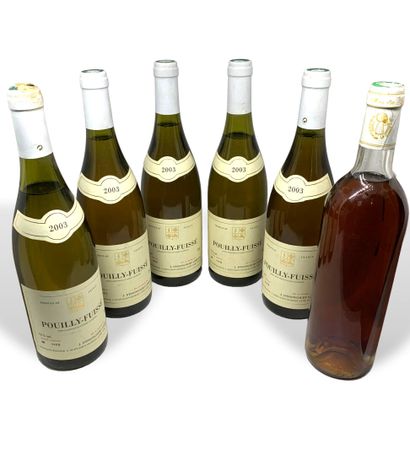null 12 bottles : 

- 2 MEURSAULT 2006 from Ph. d'Issoncourt

- 2 MONTLOUIS Sec 2000...