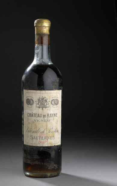  1 bouteille de RAYNE-VIGNEAU Vicomte de Pontac Sauternes Établissements Nicolas,...