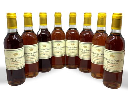 24 half-bottles of Château de FARGUES Lur...
