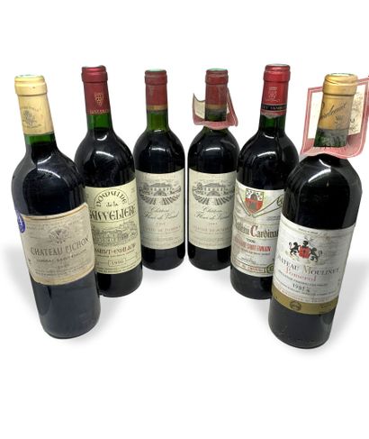 null 12 bouteilles : 

- 5 CLOS DES MENUTS Saint-Emilion Grand Cru 2000, 5 base goulot

-...
