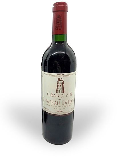 1 bouteille de Château LATOUR Premier Grand...