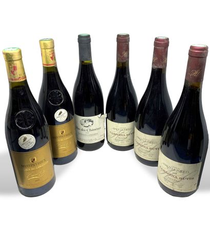 null 12 bottles: 

- 1 BANYULS Cuvée Dominicain 1990 of the SCV Winegrowers, slightly...