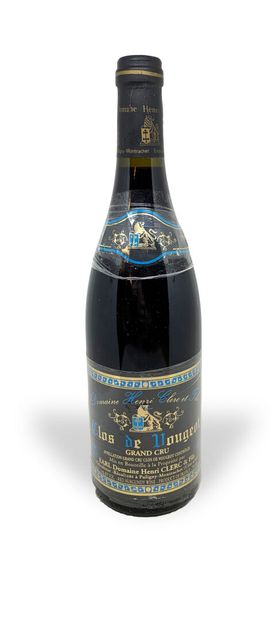 null 1 bouteille de CLOS DE VOUGEOT Grand Cru 1999 Domaine Henri Clerc et Fils