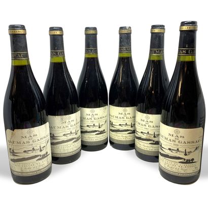  9 bouteilles : 
- 6 MAS de DAUMAS GASSAC VDP de L'Hérault Haute Vallée du Gassac,...