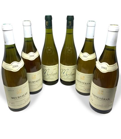 null 12 bouteilles : 

- 2 MEURSAULT 2006 de Ph. d'Issoncourt

- 2 MONTLOUIS Sec...