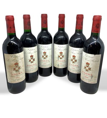 null 12 bottles: 

- 6 Château GAZIN Pomerol, 2 from 1988, 1 high shoulder, slightly...