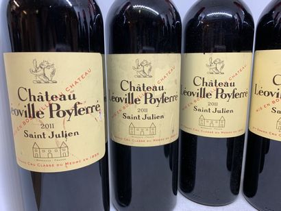 null 
6 bouteilles de Château LEOVILLE-POYFERRE, 2nd Cru Classé du Médoc en 1855...