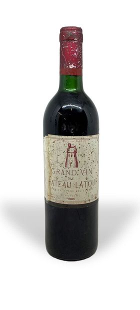 1 bouteille de Grand Vin de Château LATOUR,...