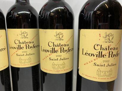 null 
6 bouteilles de Château LEOVILLE-POYFERRE, 2nd Cru Classé du Médoc en 1855...