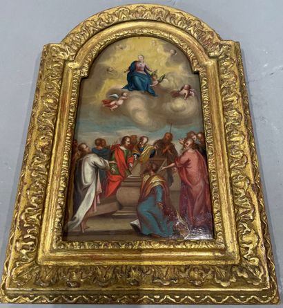 null École ITALIENNE du début du XVIIIe siècle

L'Assomption de la Vierge

Cuivre...