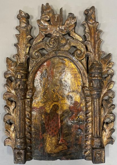 null Icône, vététo-crétoise, XVIIe-XVIIIe siècle

Martyre de Saint Charalampe

Tempéra...