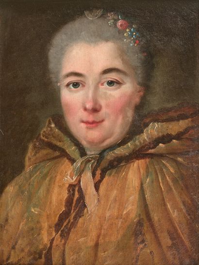  Ecole FRANCAISE du XVIIIème siècle 
Portrait...