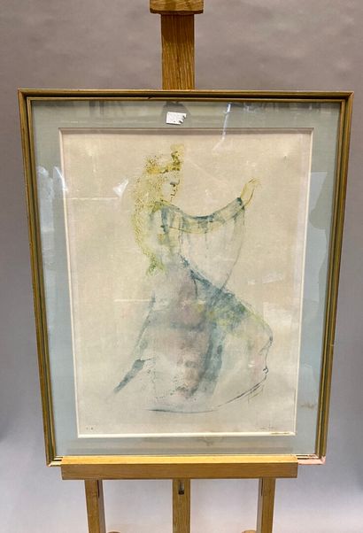 null Leonor FINI (1907-1996)

Queen

Lithograph in colors on Japan paper, signed...