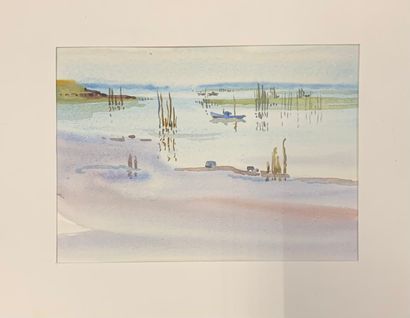 null Henri DAVY (1913-1988)

Ensemble de 4 aquarelles sur papier le thème de paysages...