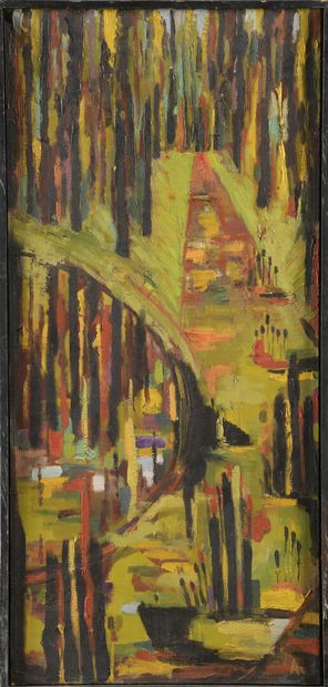 null Modern school from the second half of the 20th century

Abstract composition

Oil...