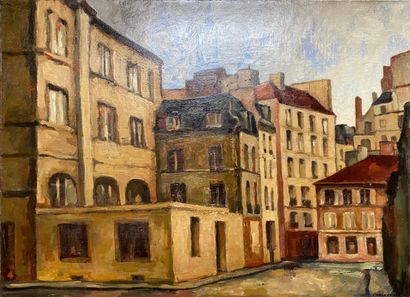 null ° Claude VOLKENSTEIN (1940)

Rue de l'Abbaye

Huile sur toile, signée en bas...