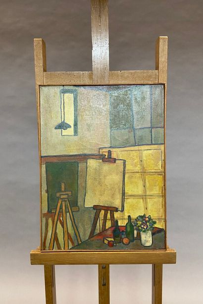 null Claude VOLKENSTEIN (1940)

Atelier Colarossi, rue de la Grande Chaumière.

Oil...