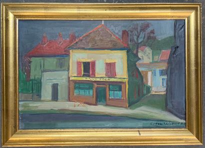 null Roger WORMS (1907-1980)

The Café Van Gogh

Oil on canvas, signed lower right...