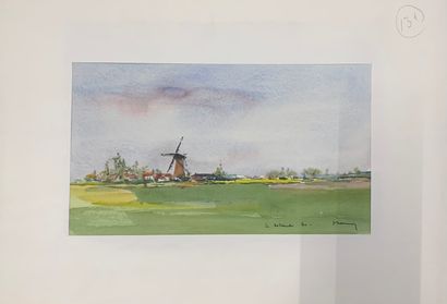 Henri DAVY (1913-1988)

Set of 4 watercolors...
