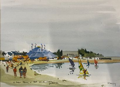 null Henri DAVY (1913 - 1988)

Lot de 4 aquarelle sur le thème de la baignade 



Le...