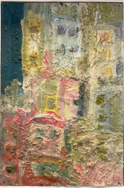 null Linoel GODART (born in 1949)

View of polychrome buildings

Oil on canvas monogrammed...
