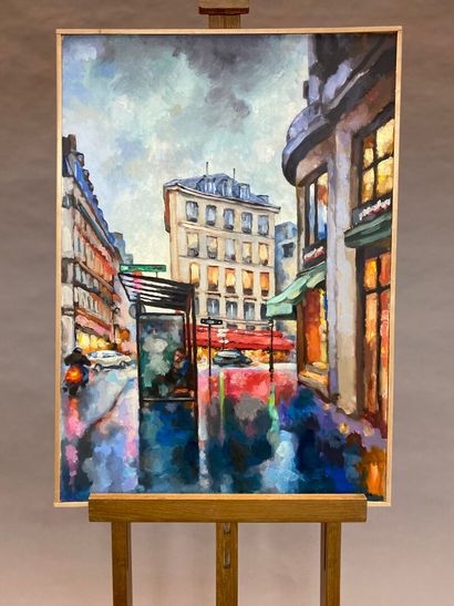 null Claude VOLKENSTEIN (1940)

Rue Drouot, 2006

Oil on canvas, signed and dated...