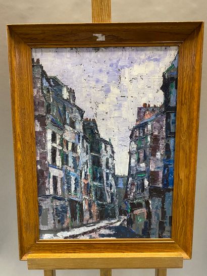 null Contemporary school

The city

Oil on panel, signed Schneider and dated 74 lower...