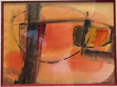 null Geneviève LINÉ JAGOT (1920-2001)

Shapes

Watercolor on paper, signed lower...