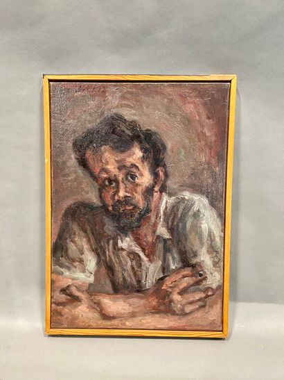 ° P. BANCHAREL 
Portrait of Claude Volkenstein...