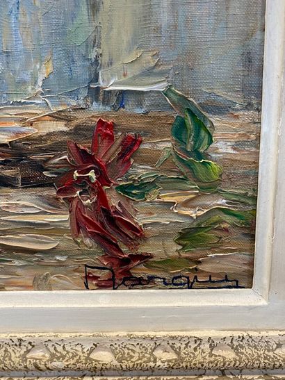 null Henri Edouard BARGIN (1906-1980)

Pichet de fleurs

Huile sur toile, signée...